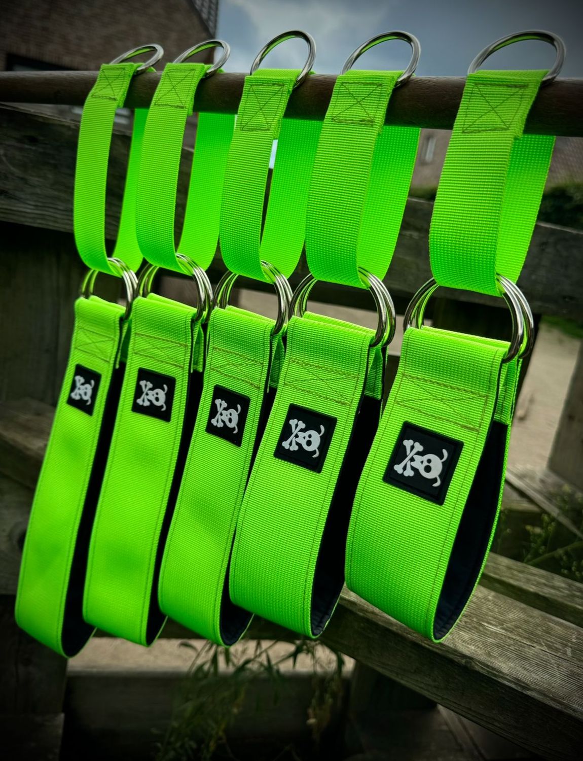 Sliphalsband Neon Green S