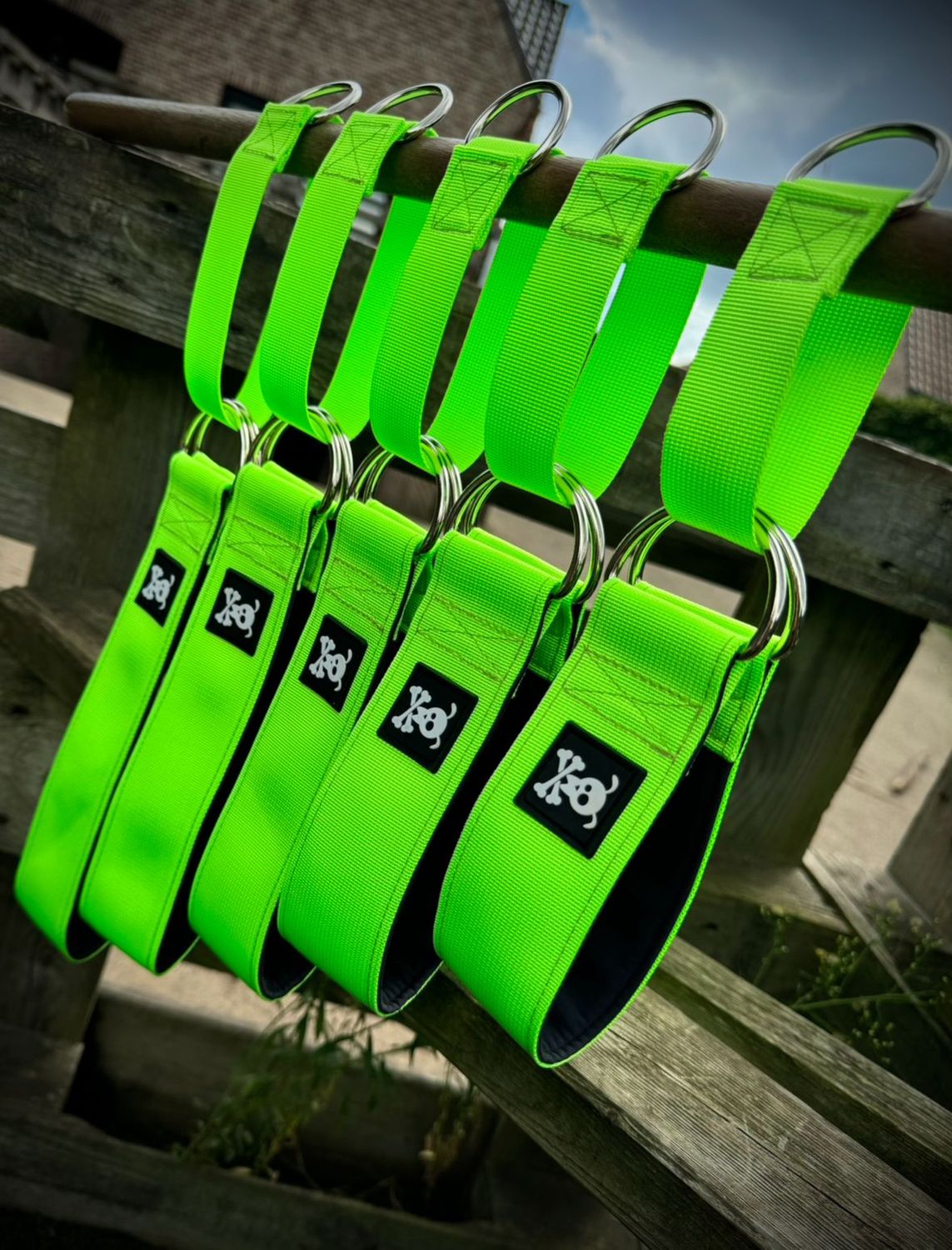 Sliphalsband Neon Green L