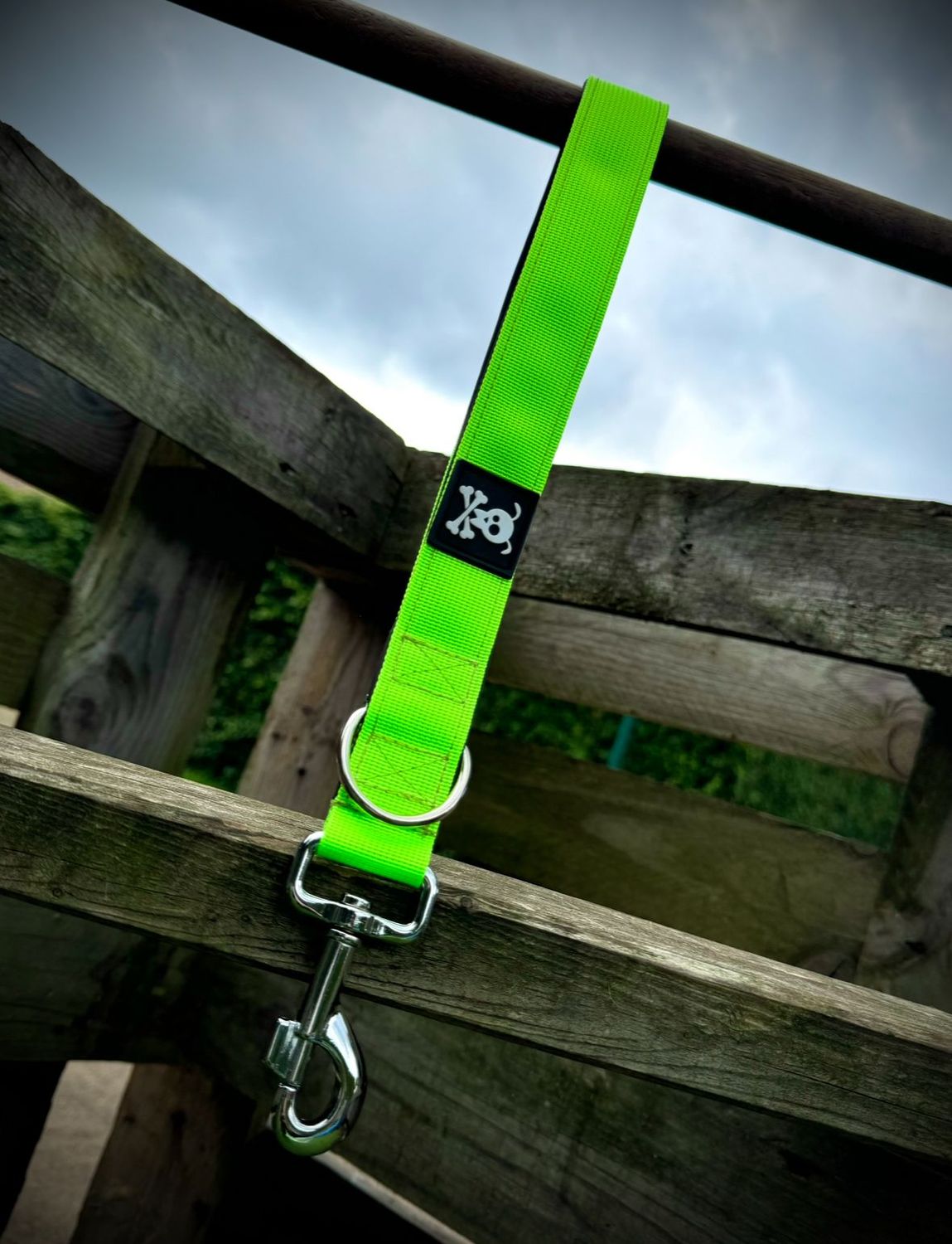 Neon Green !NIEUW model met meedraaiende musketon!