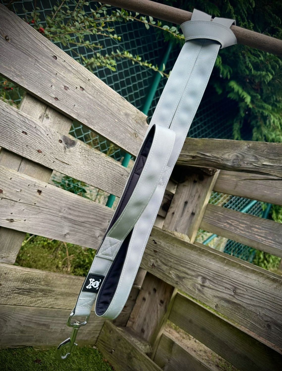 Standaardlijn met extra handvat Silver Star!Nieuw met meedraaiende musketon!