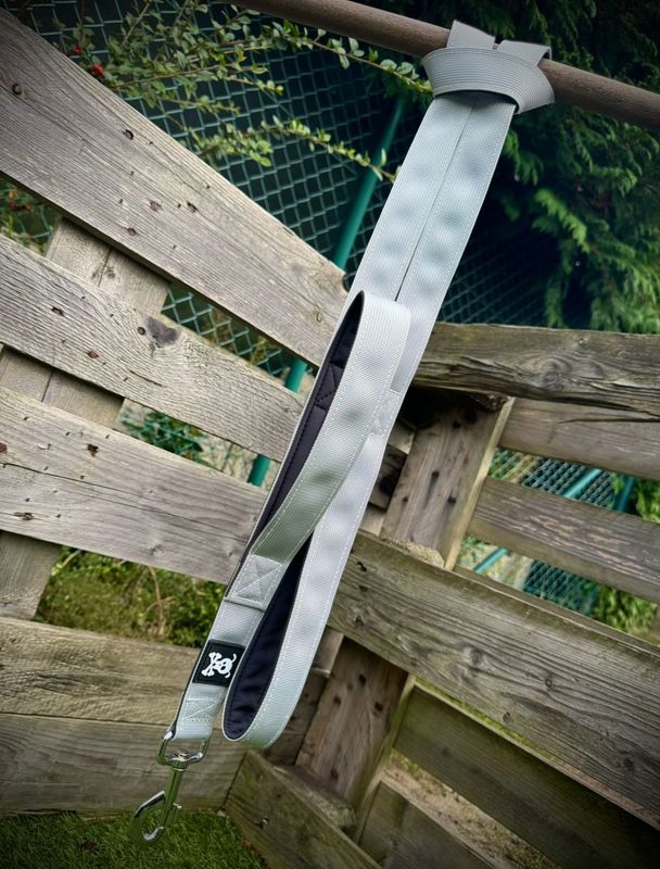 Standaardlijn met extra handvat Silver Star!Nieuw met meedraaiende musketon!