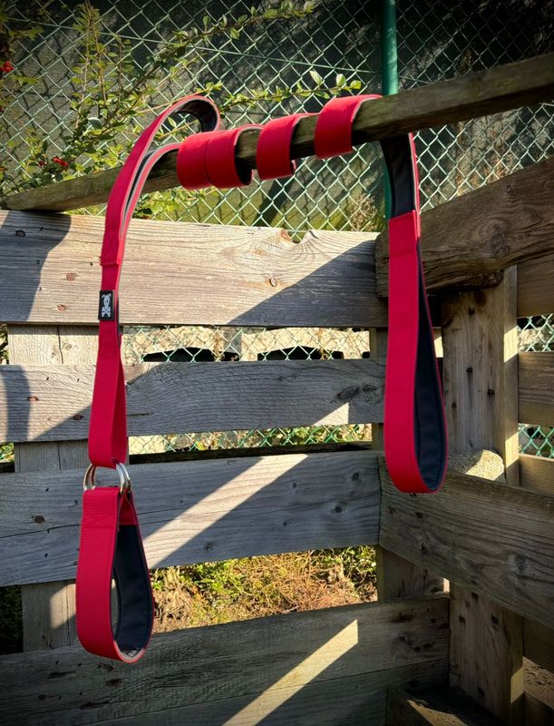 Sliplijn Red Velvet met extra handvat maat L