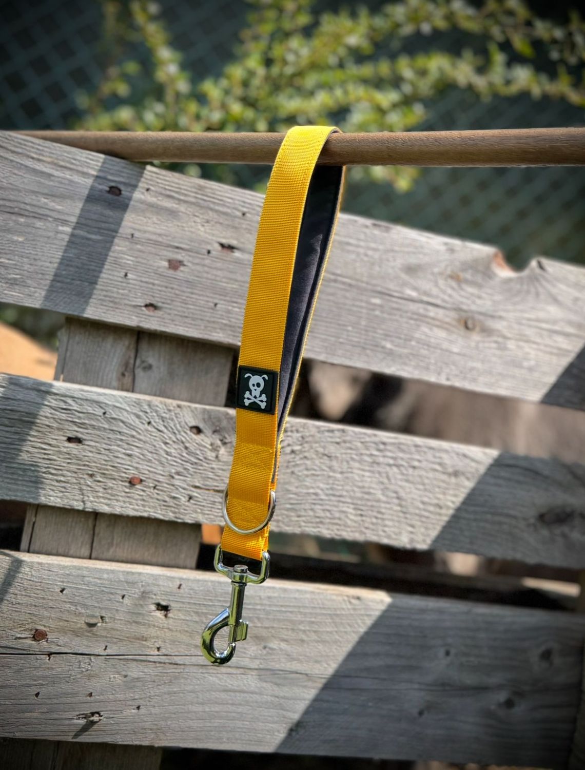 Sunshine Yellow !Nieuw! Met meedraaiende musketon