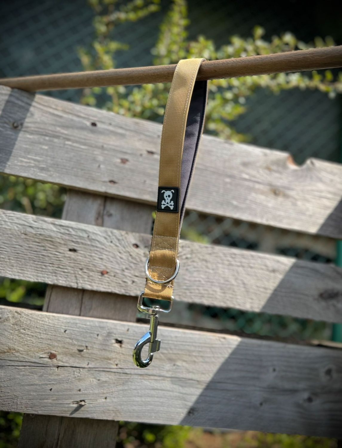 Olive Gold !Nieuw! Met meedraaiende musketon!