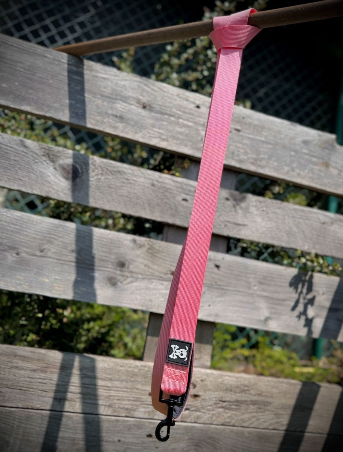 Puppylijn Baby Pink !NIEUW! Met meedraaiende musketon!