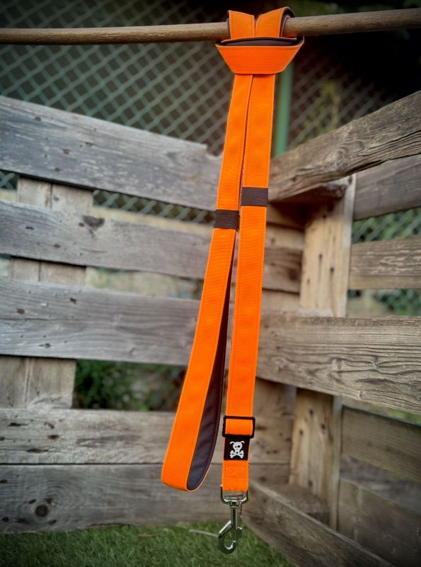Verstelbare (handsfree) lijn Neon Orange
