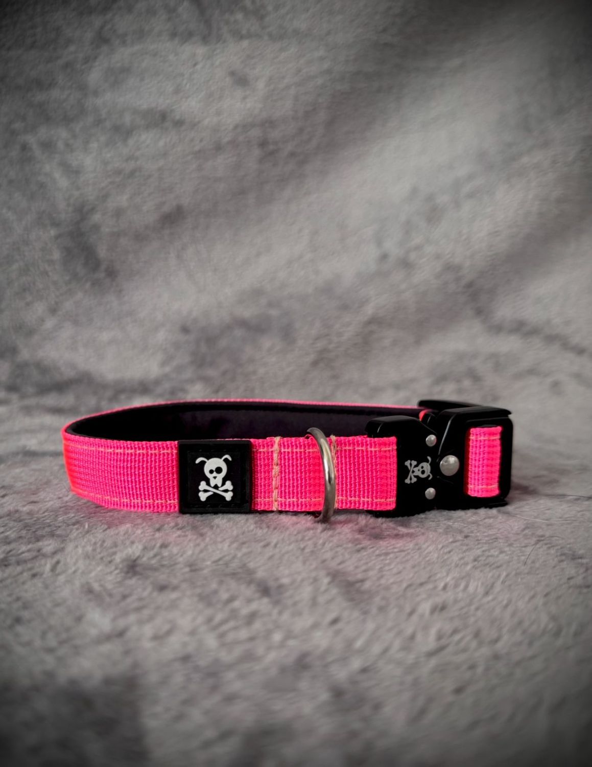 Halsband Neon Pink maat S