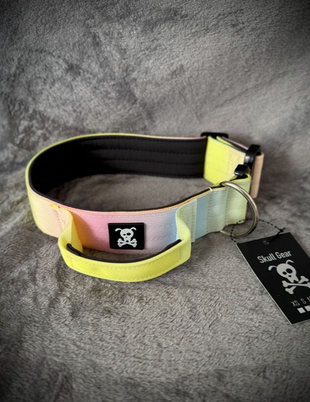 Halsband met handvat Cotton Candy M