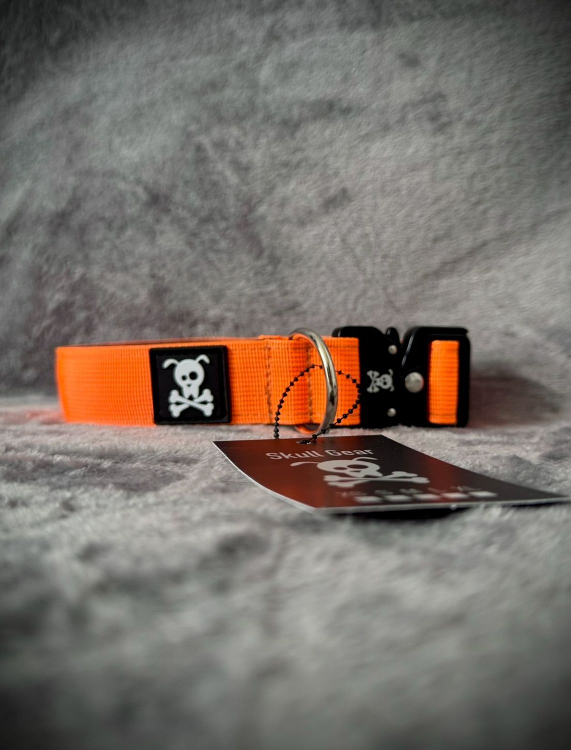 Halsband Neon Orange maat M