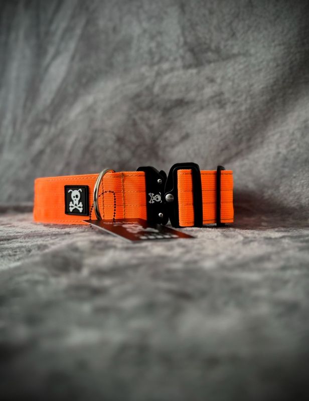 Halsband Neon Orange maat XL