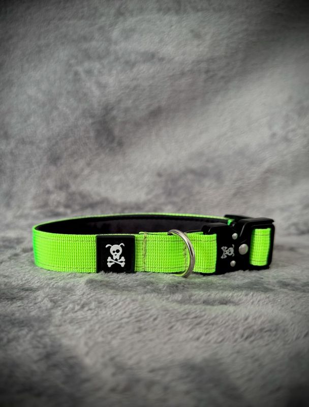 Halsband Neon Green maat S