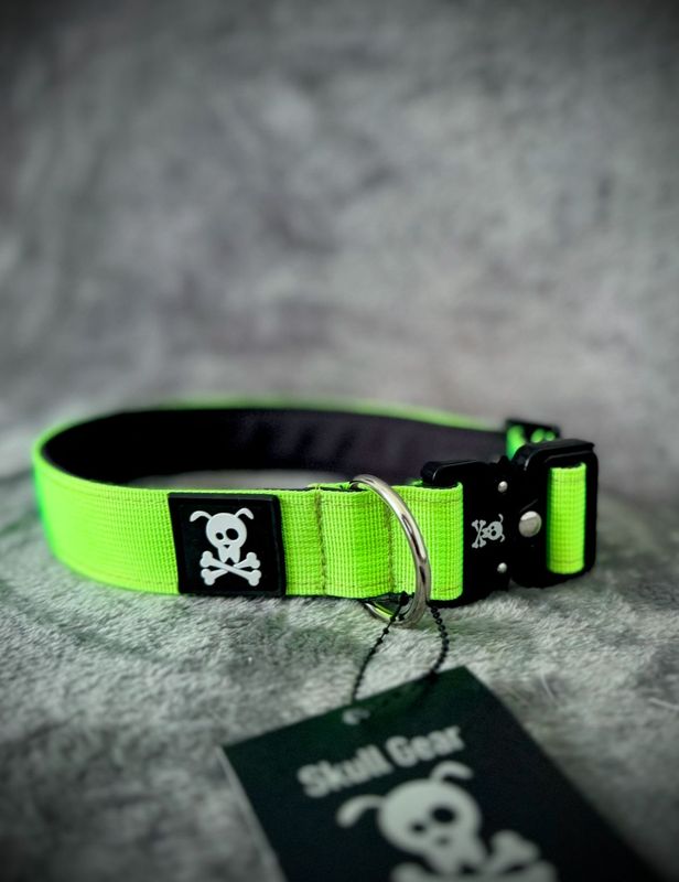 Halsband Neon Green maat M