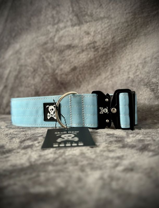 Halsband Baby Blue maat L