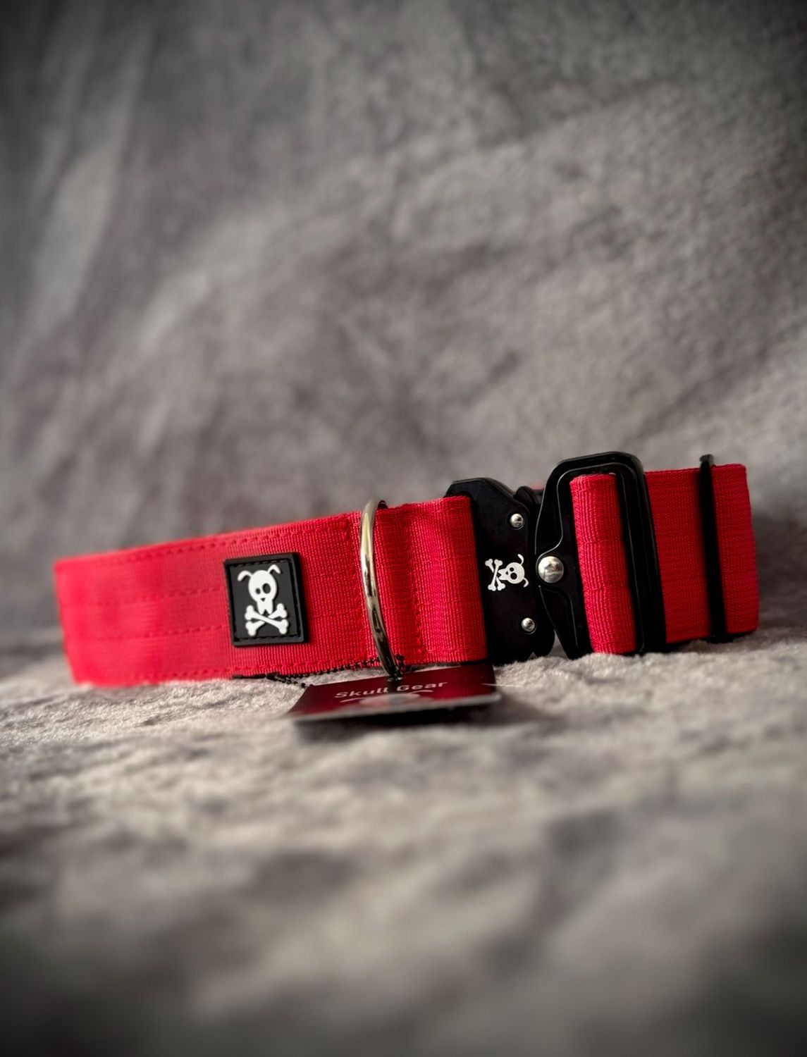 Halsband Red Velvet  maat XL