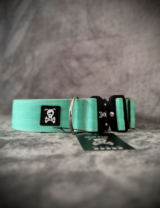 Halsband  Minty Green  XXL (enkel op bestelling)