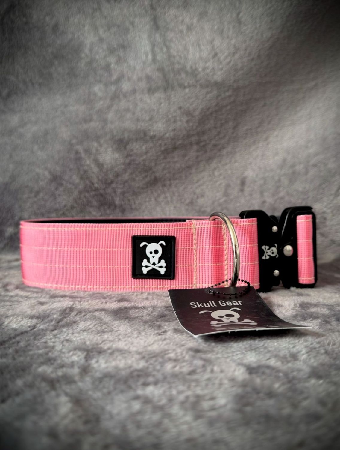 Halsband Baby Pink maat XL