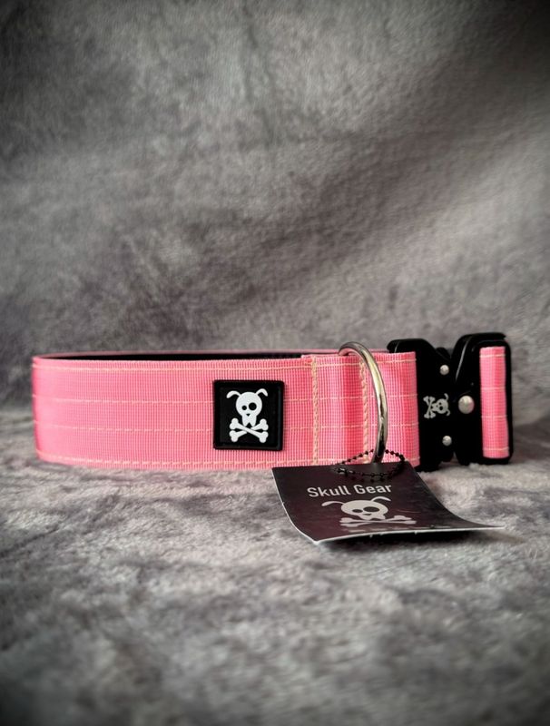 Halsband Baby Pink maat XL