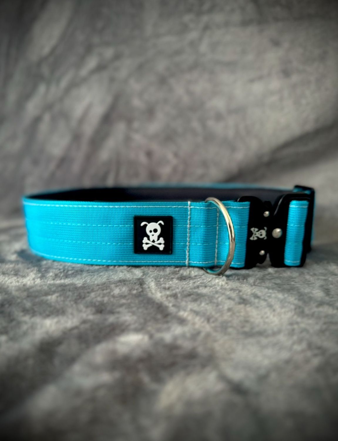 Halsband Ocean Blue  maat XL