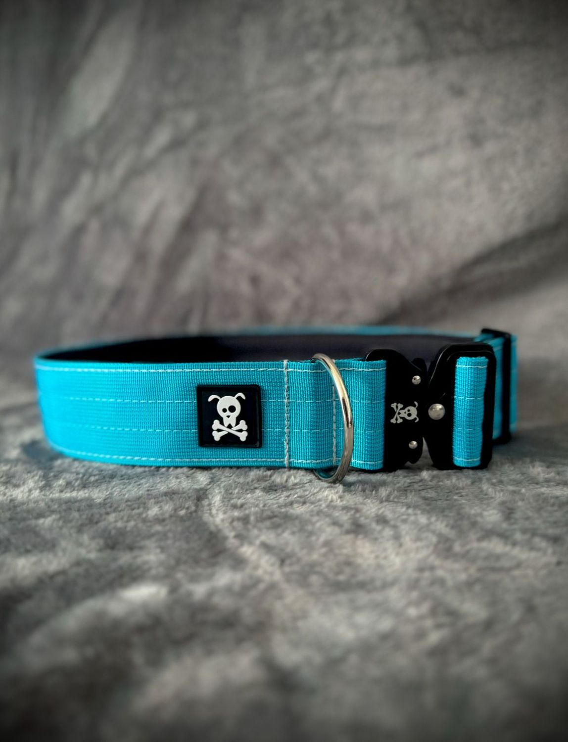 Halsband Ocean Blue  maat L