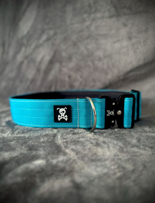 Halsband Ocean Blue  maat L