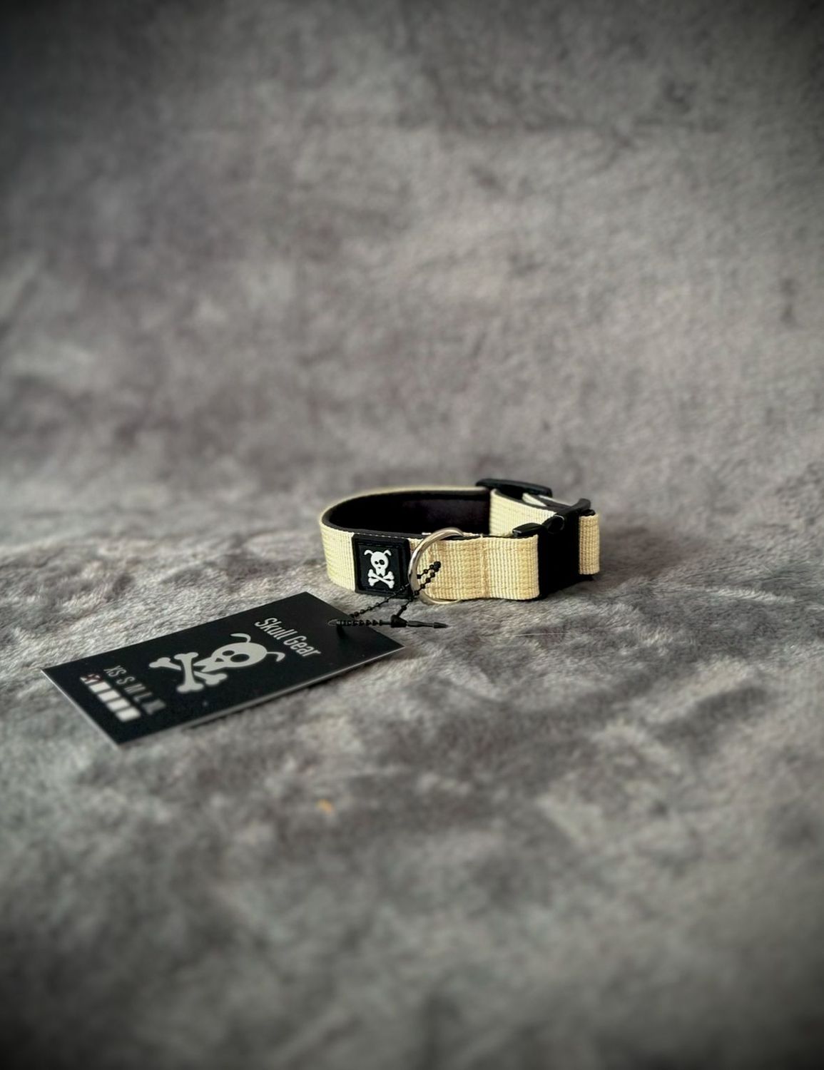 Halsband Desert Sand maat XS