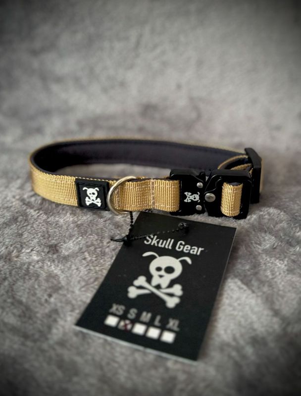 Halsband Olive Gold maat S