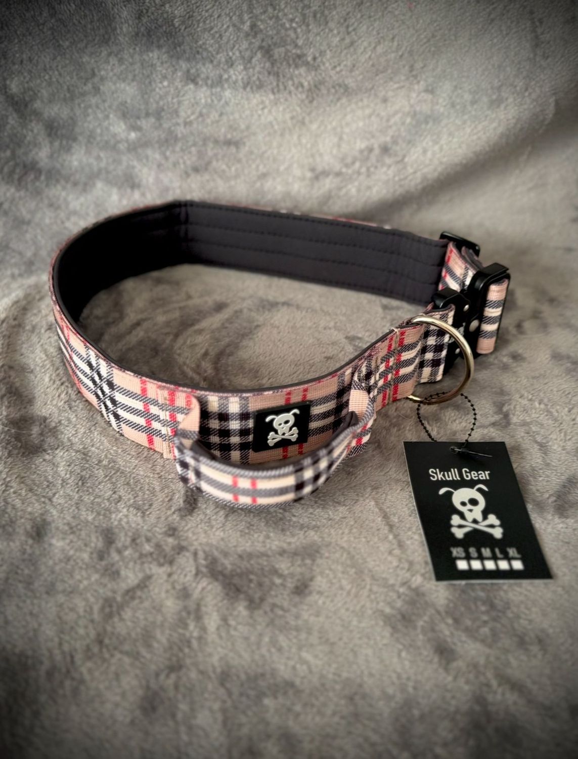 Halsband met handvat Classic Carré XXL (enkel op bestelling)