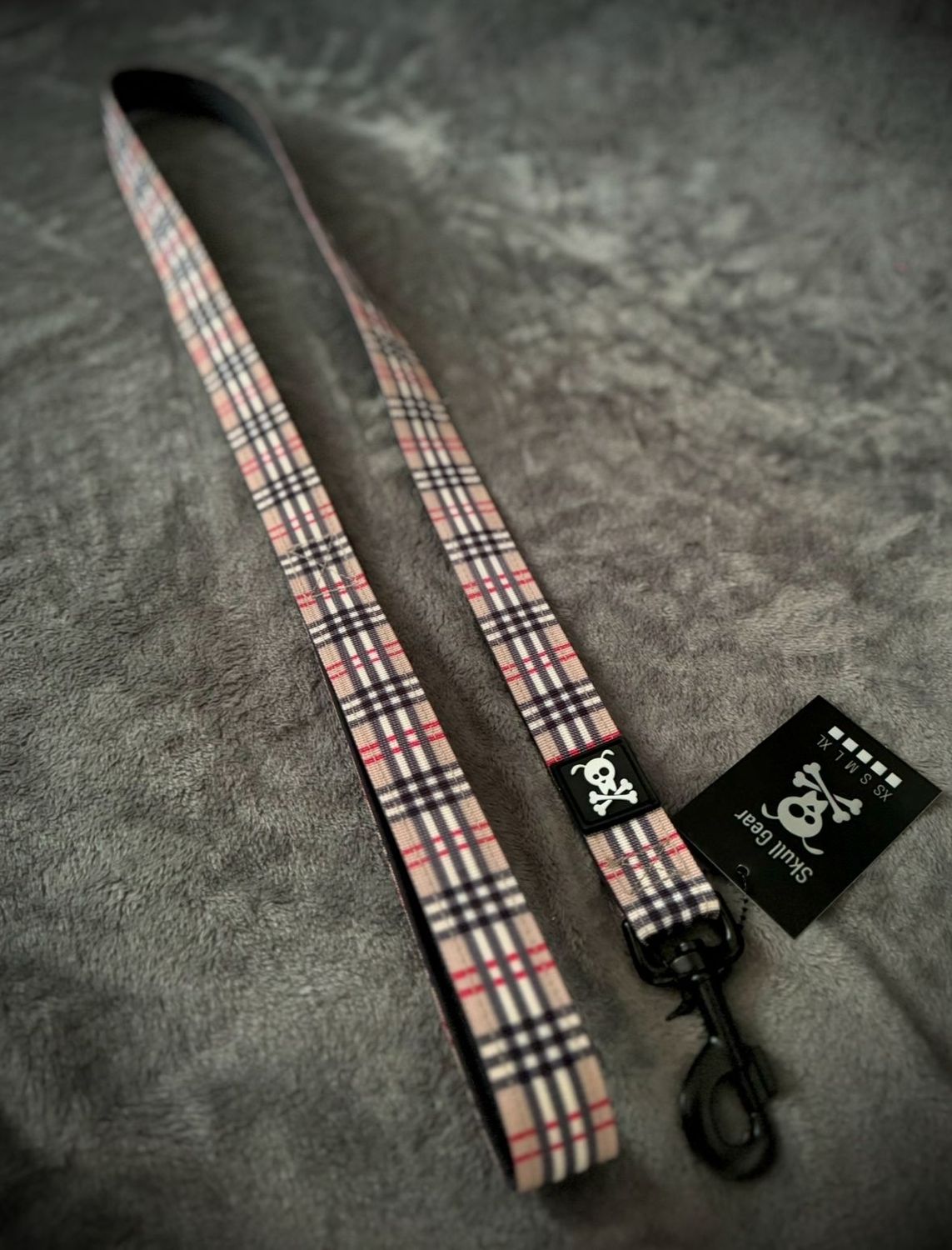 Standaardlijn Classic Carré !Nieuw met zwarte musketon!