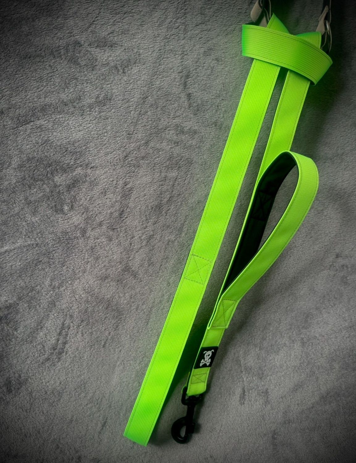 Standaardlijn met extra handvat Neon Green