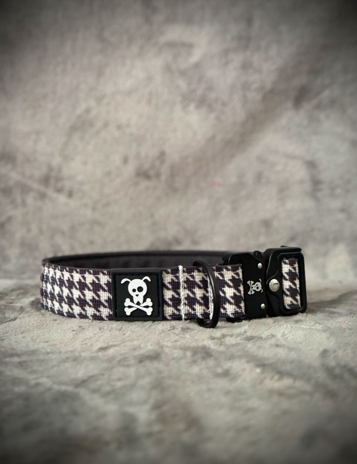 Halsband Pied de Poule maat M