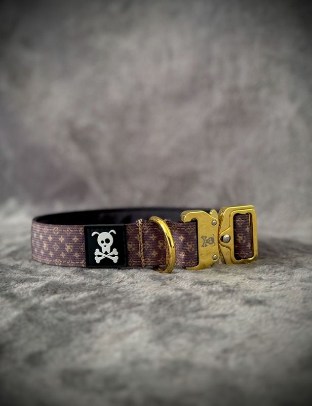 Halsband Deluxe Gold maat M