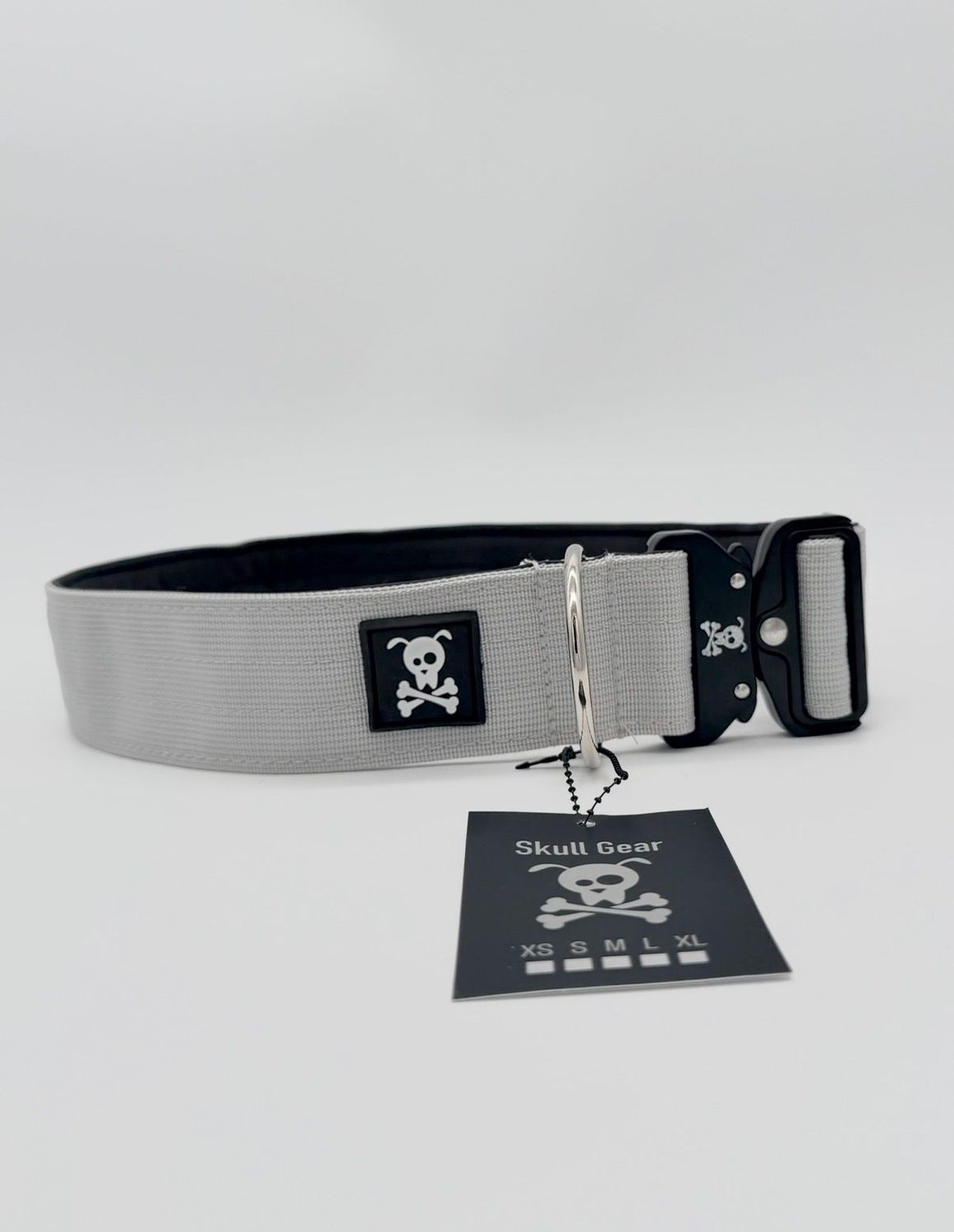 Halsband Silver Star maat XL