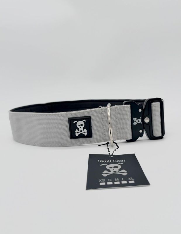 Halsband Silver Star maat XL