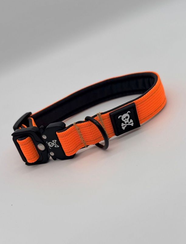 Halsband Neon Orange maat S