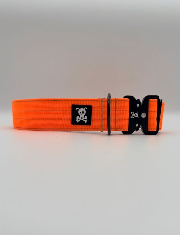 Halsband Neon Orange maat XL