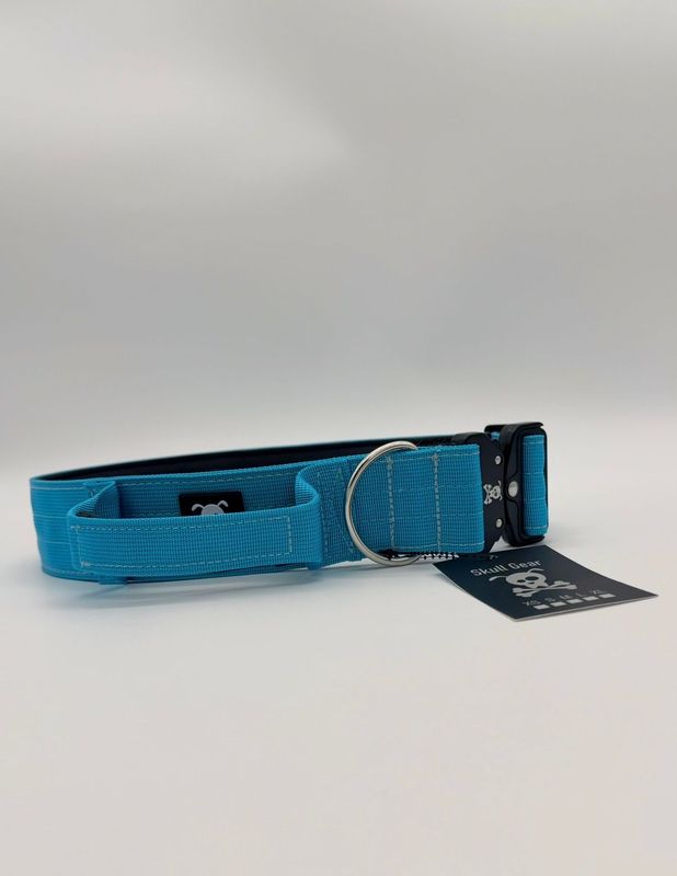 Halsband met handvat Ocean Blue XL