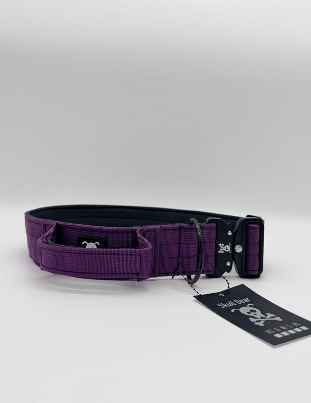 Halsband met handvat Purple Rain XL