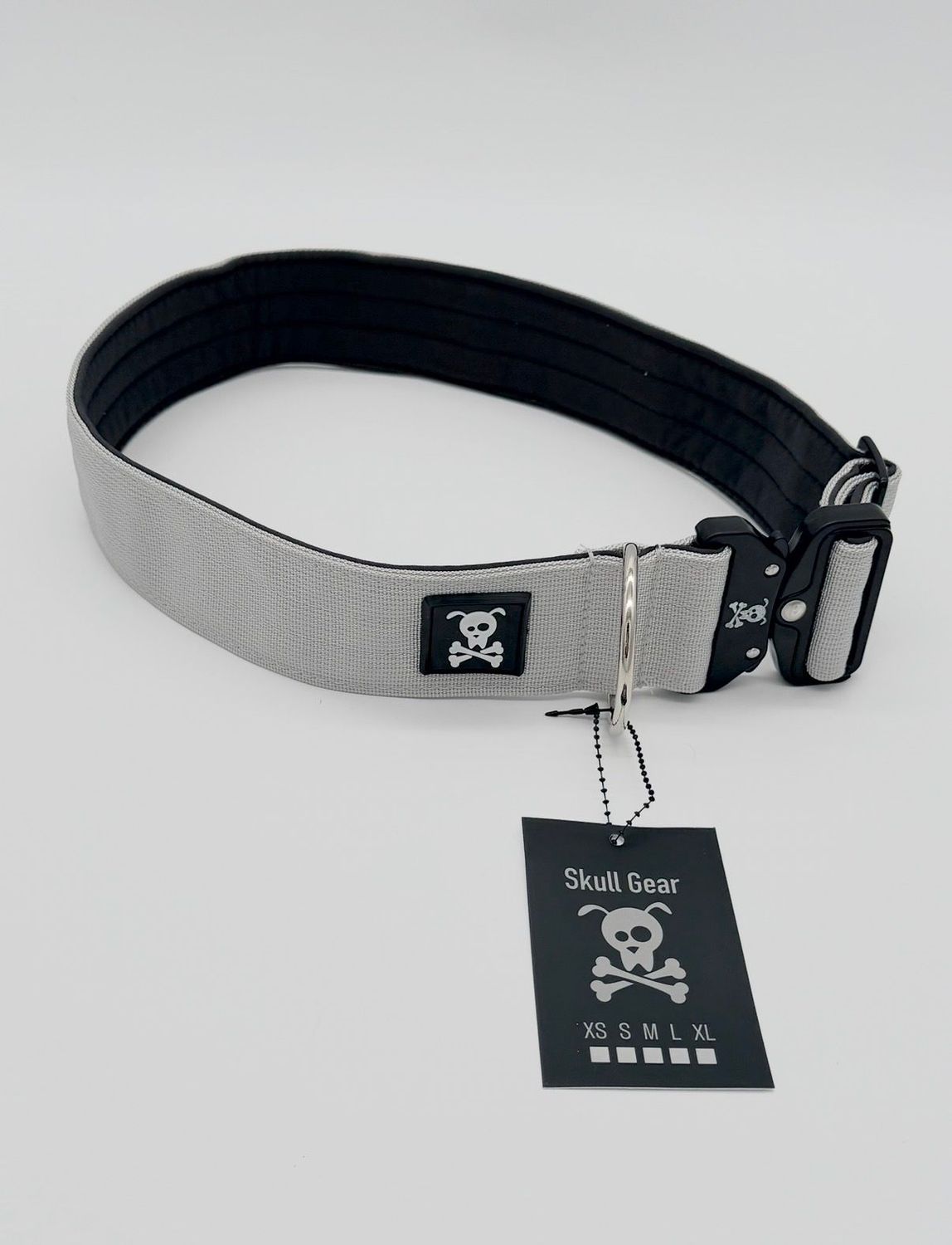 Halsband Silver Star maat XXL (enkel op bestelling)