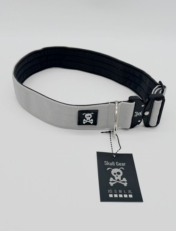 Halsband Silver Star maat XXL (enkel op bestelling)