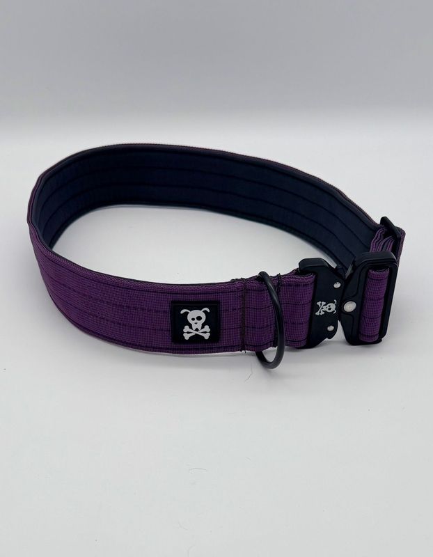 Halsband Purple Rain maat XXL (enkel op bestelling)