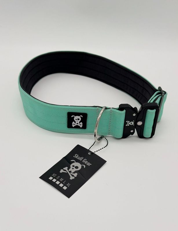 Halsband  Minty Green  XXL (enkel op bestelling)