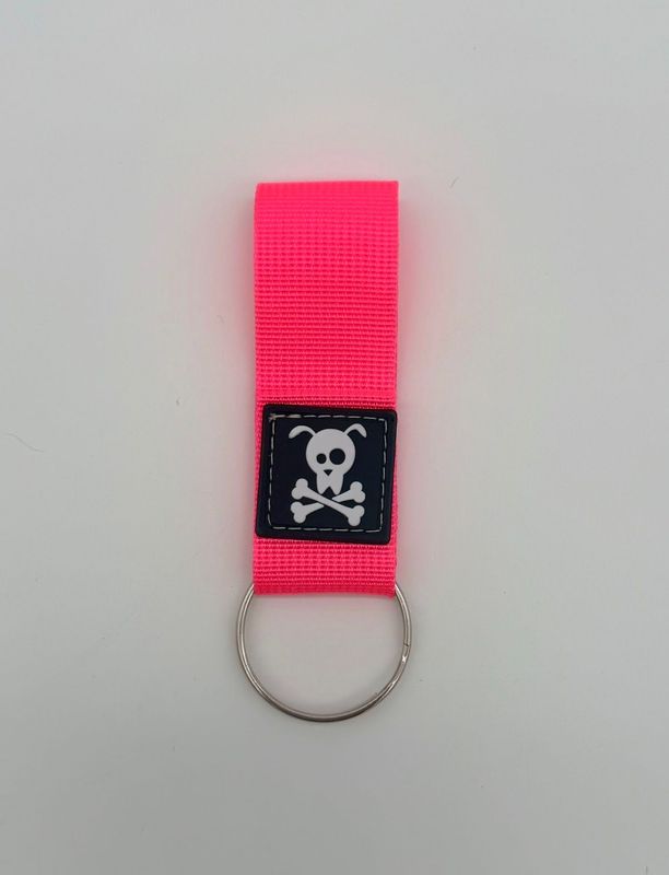 Sleutelhanger Neon Pink