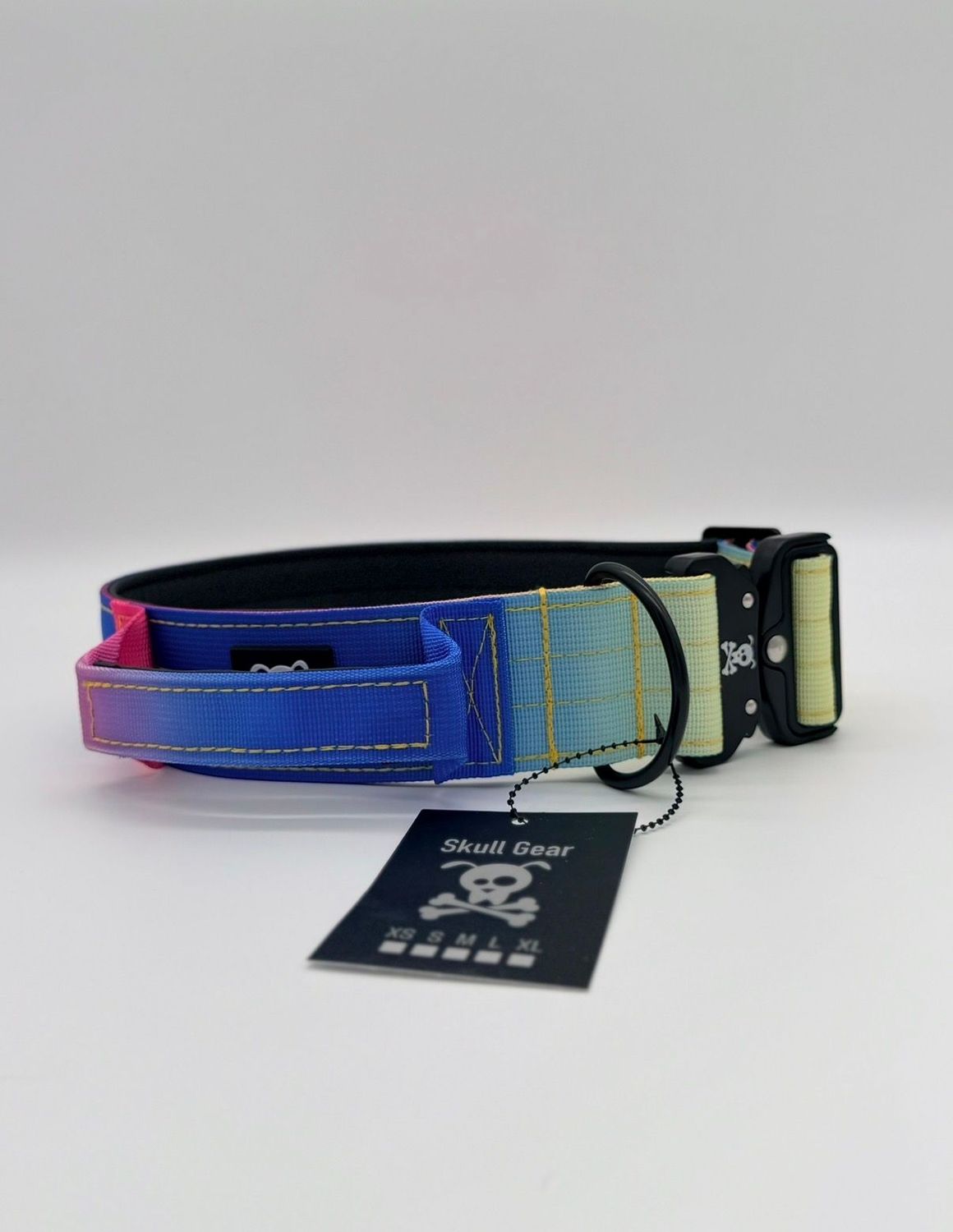 Halsband met handvat Graffiti  L