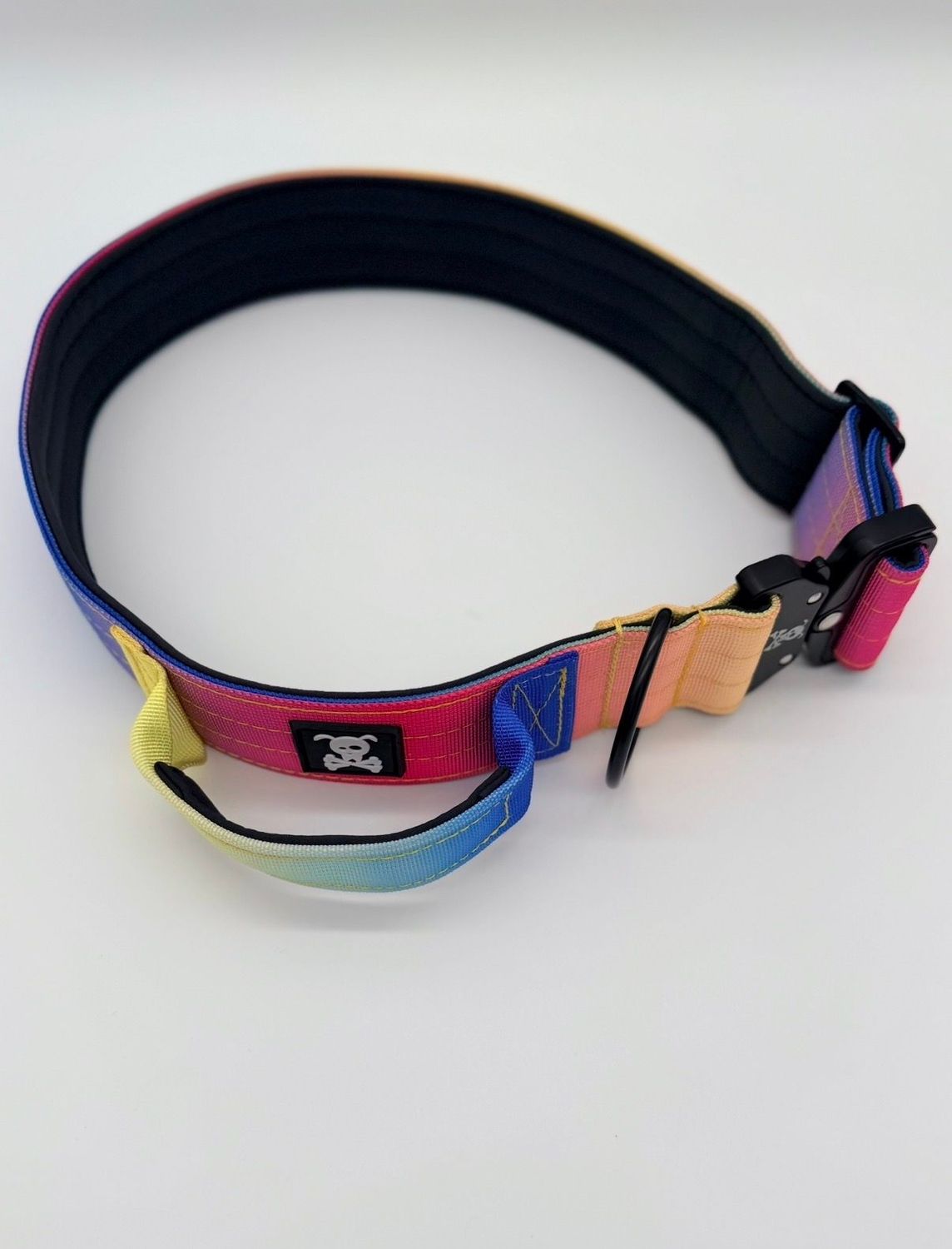 Halsband met handvat Graffiti XXL (enkel op bestelling)