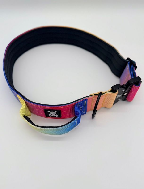 Halsband met handvat Graffiti XXL (enkel op bestelling)