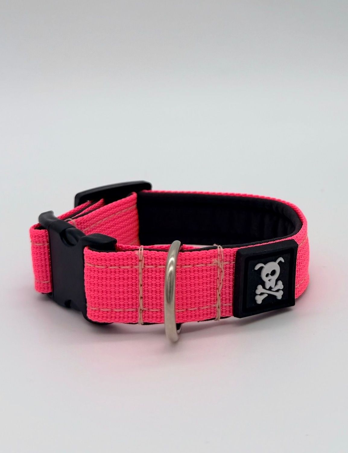 Halsband Neon Pink maat XS