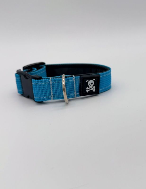Halsband Ocean Blue  maat XS