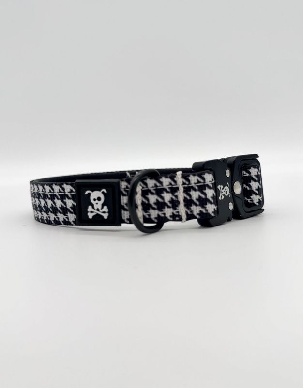 Halsband Pied de Poule maat S