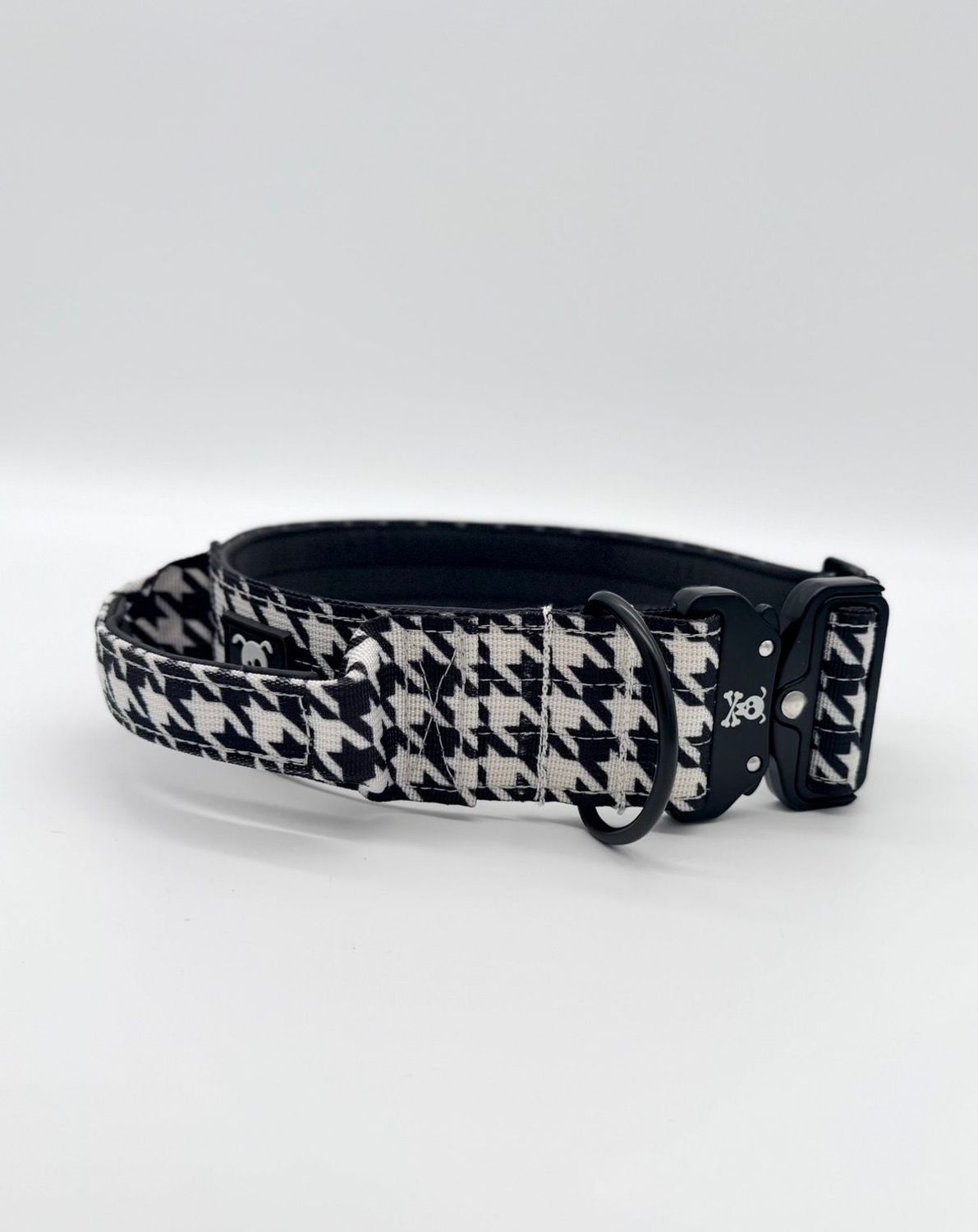 Halsband met handvat Pied de Poule XL