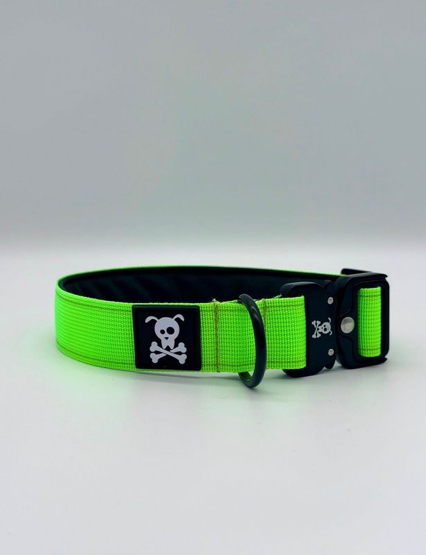 Halsband Neon Green maat M